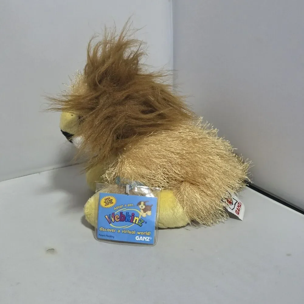 Webkinz Lion With Code Plush Doll HM006 + Code NWT